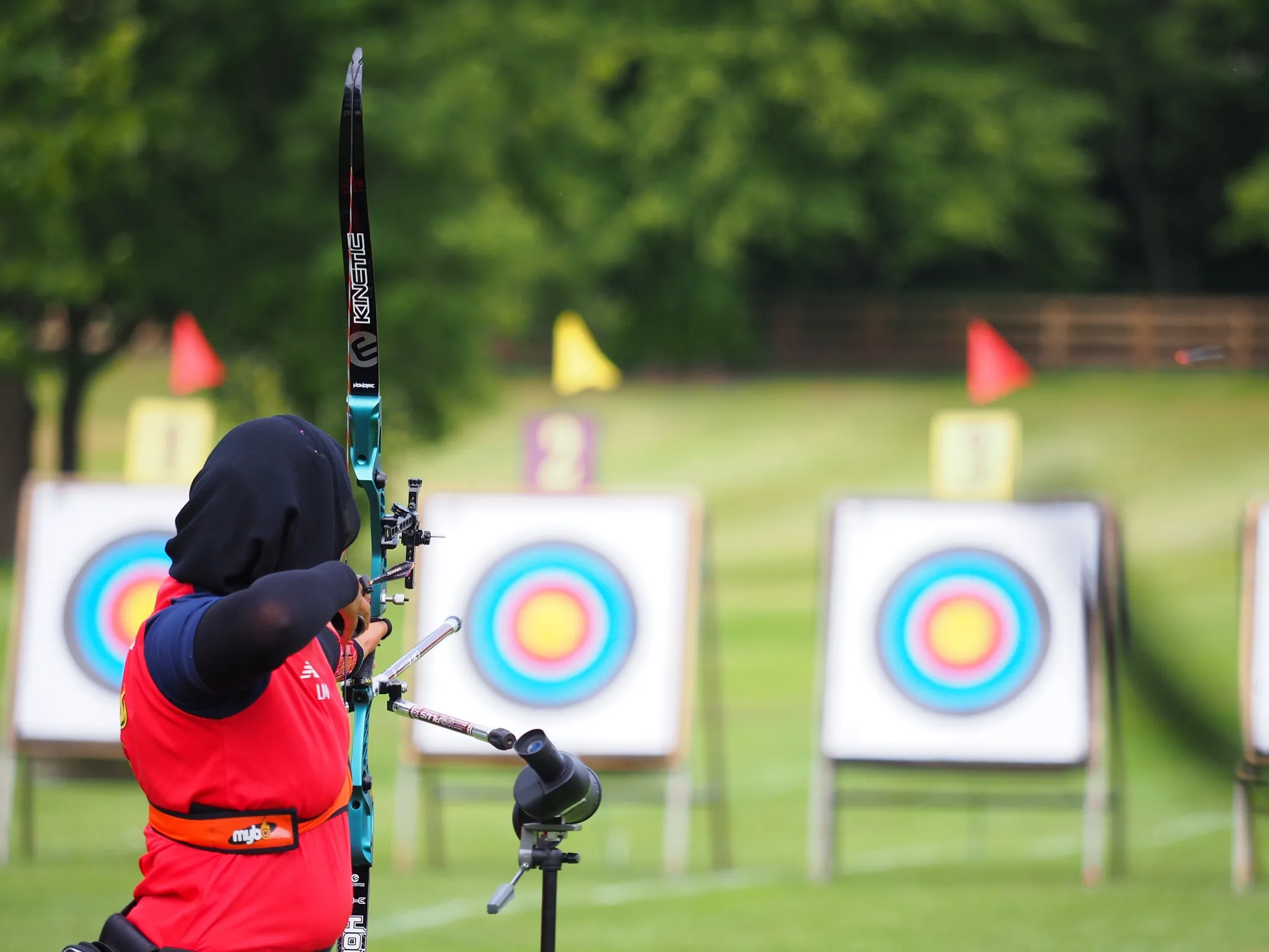 Archery practice